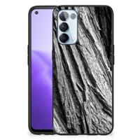 Houten Print Telefoonhoesje OPPO Reno5 5G | Find X3 Lite Boomschors Grijs - thumbnail