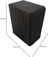 Klipsch: RP-600M II Boekenplank Speakers - 2 stuks - Zwart - thumbnail
