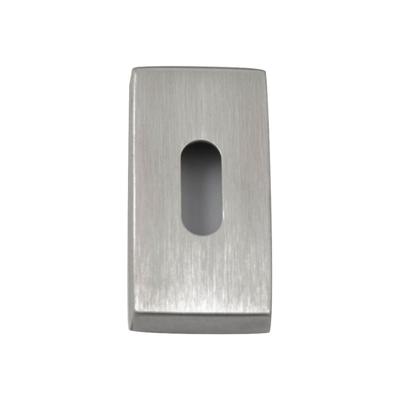 Hardbrass Sleutelrozet Shuffle rechthoek - RVS