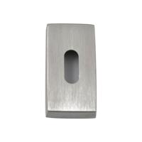 Hardbrass Sleutelrozet Shuffle rechthoek - RVS - thumbnail