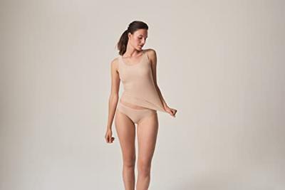 Dames hemd naadloos - Soft Stretch - Seamless invisible dames onderhemd - Microfiber singlet - thumbnail