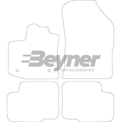 Velours Automatten passend voor Dacia Lodgy 2012- 5 zitter 4- HL1673324