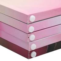 Kamerscherm inklapbaar bloem 200x170 cm - thumbnail