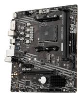 MSI a520m-a pro socket am4 moederbord (zwart/grijs, raid, gb-lan, sound, µatx) - thumbnail