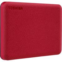 Toshiba Canvio Advance externe harde schijf 2000 GB Rood - thumbnail