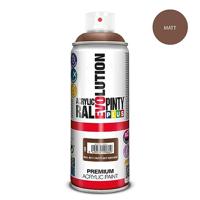 Sprayverf Pintyplus Evolution RAL 8011 Nut Brown 400 ml Mat - thumbnail