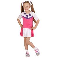 Amerikaanse Cheerleader kostuum Kind - thumbnail