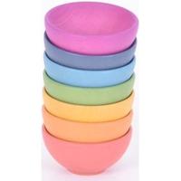 Tickit Houten Kommen regenboog - thumbnail