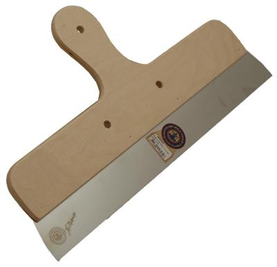 Melkmeisje Spackmes 250mm houten greep RVS - MM650250 - MM650250