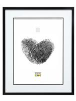 Deknudt Fotokader in zwart met passe-partout 10x15 S43AK2 - thumbnail
