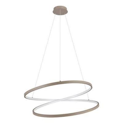 EGLO Ruotale Hanglamp - LED - Ø 70 cm - Zandkleur|Beige|Wit EGLO Ruotale Hanglamp - LED - Ø 70 cm - Zandkleur|Beige|Wit