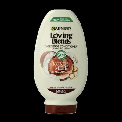 Garnier Loving blends conditioner kokosmelk 250 Milliliter Garnier Loving blends conditioner kokosmelk 250 Milliliter
