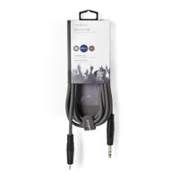 Stereo audiokabel | 6,35 mm male - 3,5 mm male | 3,0 m | Grijs - thumbnail