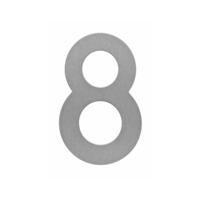 Intersteel Huisnummer 2 200 mm rvs geborsteld - thumbnail