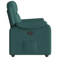 Fauteuil verstelbaar stof donkergroen - thumbnail
