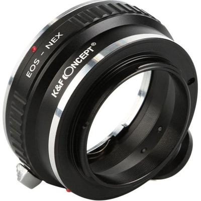 K&F Lens Adapter Canon EF / EF-S - E-Mount met statief-mount