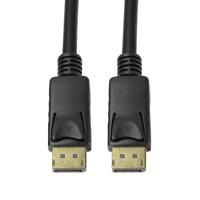 LogiLink CV0120 DisplayPort-kabel DisplayPort Aansluitkabel DisplayPort-stekker, DisplayPort-stekker 2.00 m Zwart - thumbnail