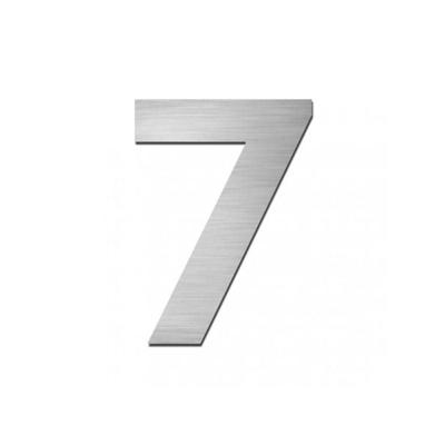 Stoer! Huiscijfer Forte 75Mm Zelf Nr.7 Inox - 57750007 Stoer! Huiscijfer Forte 75Mm Zelf Nr.7 Inox - 57750007