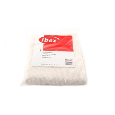 Ibex gestikte dweil - wit - 60x60cm