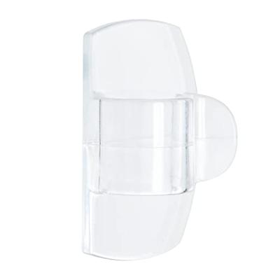 Kabelklem Command rond incl bevestigingsstrips transparant 4 stuks Kabelklem Command rond incl bevestigingsstrips transparant 4 stuks