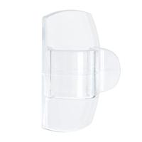 Kabelklem Command rond incl bevestigingsstrips transparant 4 stuks - thumbnail