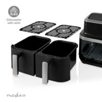 Nedis KAAF320BK Airfryer 8.4 l 2600 W Timerfunctie, Oververhittingsbeveiliging, BPA-vrij Zwart - thumbnail