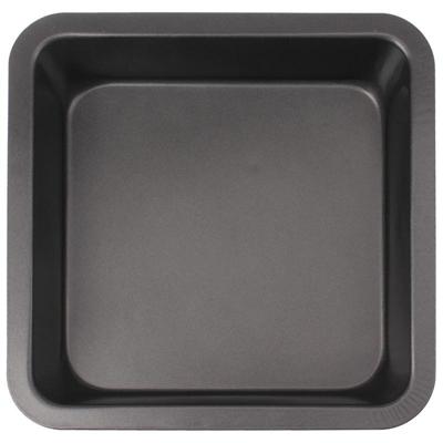 Quadrate in niet-stick Pizza / Cake Pan bakken koken Oven Tray grootte: 22.5(L) x 22.5(W) x 4.6cm(H) Quadrate in niet-stick Pizza / Cake Pan bakken koken Oven Tray grootte: 22.5(L) x 22.5(W) x 4.6cm(H)
