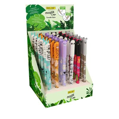 Gelschrijver online magixx cap animal 0.7mm ass