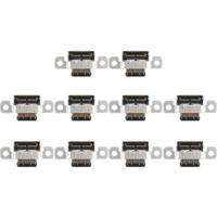 10 stuks opladen Port-Connector voor Meizu PRO 6 - thumbnail