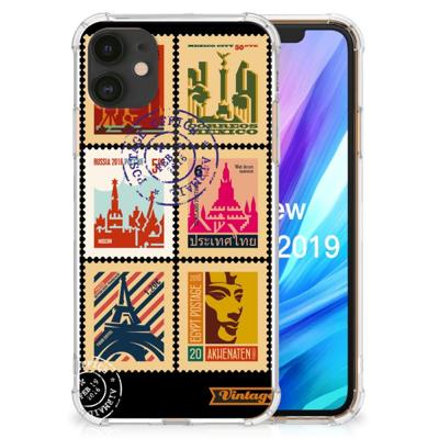 Apple iPhone 11 Telefoonhoesje met valbescherming Postzegels Apple iPhone 11 Telefoonhoesje met valbescherming Postzegels