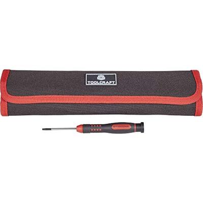 TOOLCRAFT Schroevendraaierset Elektronica en fijnmechanica 12-delig Plat, Kruiskop Phillips, T-profiel TOOLCRAFT Schroevendraaierset Elektronica en fijnmechanica 12-delig Plat, Kruiskop Phillips, T-profiel