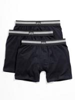 Boxershort zonder gulp in set van 3 Van Jockey zwart - thumbnail