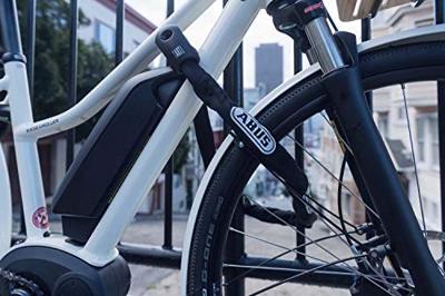 Abus ivera steel-o-flex 7200/85 zwart - 85cm - fietsslot
