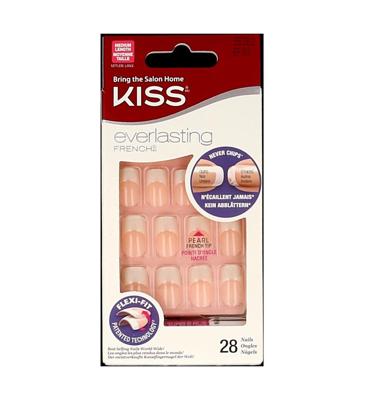 Kiss Everlasting French Nail Kit Pearl - Medium Kiss Everlasting French Nail Kit Pearl - Medium