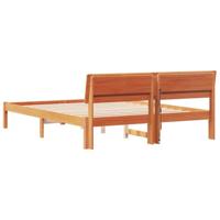 Bedframe Wasbruin 150 x 200 cm Massief grenenhout - thumbnail