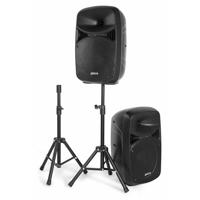 Vonyx VPS102A Plug & play 600W speakerset met statieven - thumbnail