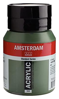 Royal Talens Amsterdam Acrylverf 500 ml - Olijfgroen Donker 622