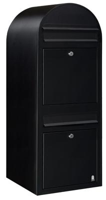 Bobi BrievenbusDuo 9005 Struktuurzwart - 01.01.05.35