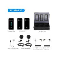 Boya Wireless Microphone 2.4 Ghz 2 transmitter 1 receiver - thumbnail