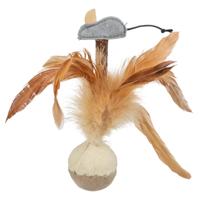 TRIXIE TUIMEL-VERENBAL MET MUIS EN MICROCHIP PLUCHE 15 CM 4 ST - thumbnail