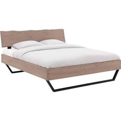 Goossens Bedframe Slade, Bedframe 180 x 220 cm hoofdbord organisch Goossens Bedframe Slade, Bedframe 180 x 220 cm hoofdbord organisch