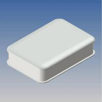 TEKO WK-2.30 Handbehuizing 80 x 56 x 22 ABS, TPU Wit, Lichtgrijs 1 stuk(s) - thumbnail