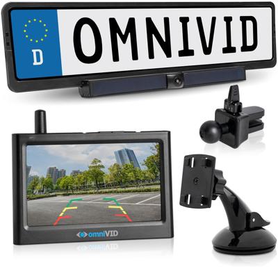 OmniVID parkeerhulp "solar4 reversing video system solar 4