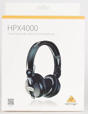 Behringer HPX4000 DJ hoofdtelefoon Behringer HPX4000 DJ hoofdtelefoon