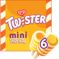 Ola IJs Twister Mini Tropical 6 x 50 ml bij Jumbo - thumbnail