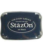 Tsukineko • stazon stempelkussen jet black - thumbnail