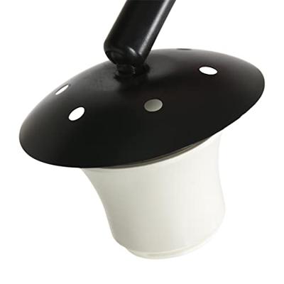 Steinhauer Vloerlamp Sparkled light 8129 zwart kap gouden velours Steinhauer Vloerlamp Sparkled light 8129 zwart kap gouden velours