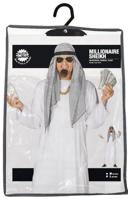 Arabische Olie Sjeik Kostuum Man - thumbnail