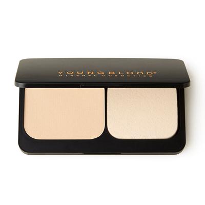 Youngblood Mineral Cosmetics Pressed Mineral Foundation 8 g Compacte behuizing Poeder Barely Beige