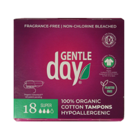 Gentle Day Tampon super 18 Stuks - thumbnail